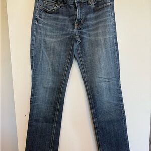 J. Crew Women's Straight Leg Blue Jeans